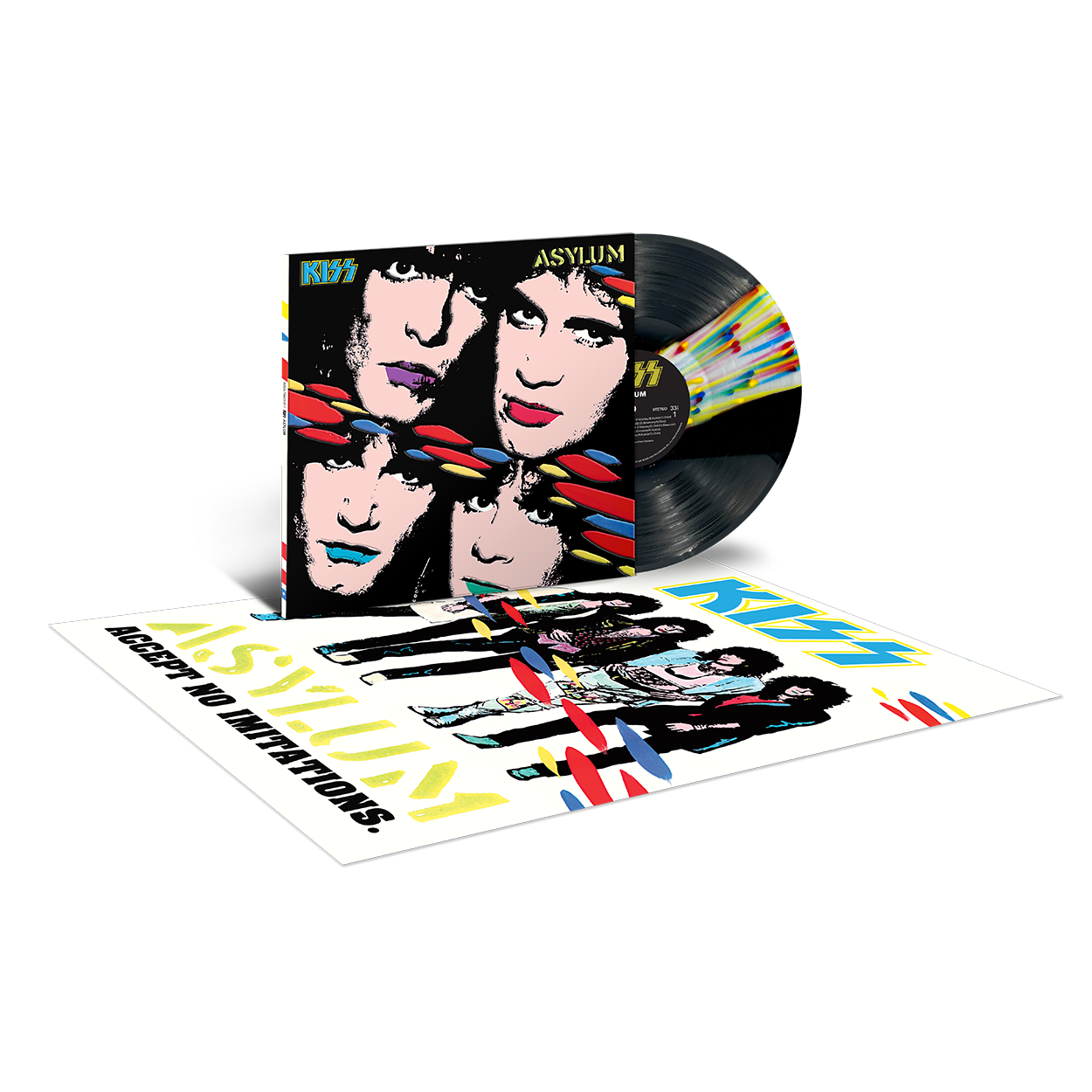 Asylum 40th Anniversary Premium Color LP (Limited Edition) + Asylum World Tour T-Shirt