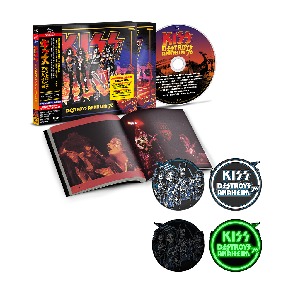 KISS Destroys Anaheim '76 SHM-CD + Destroys Anaheim '76