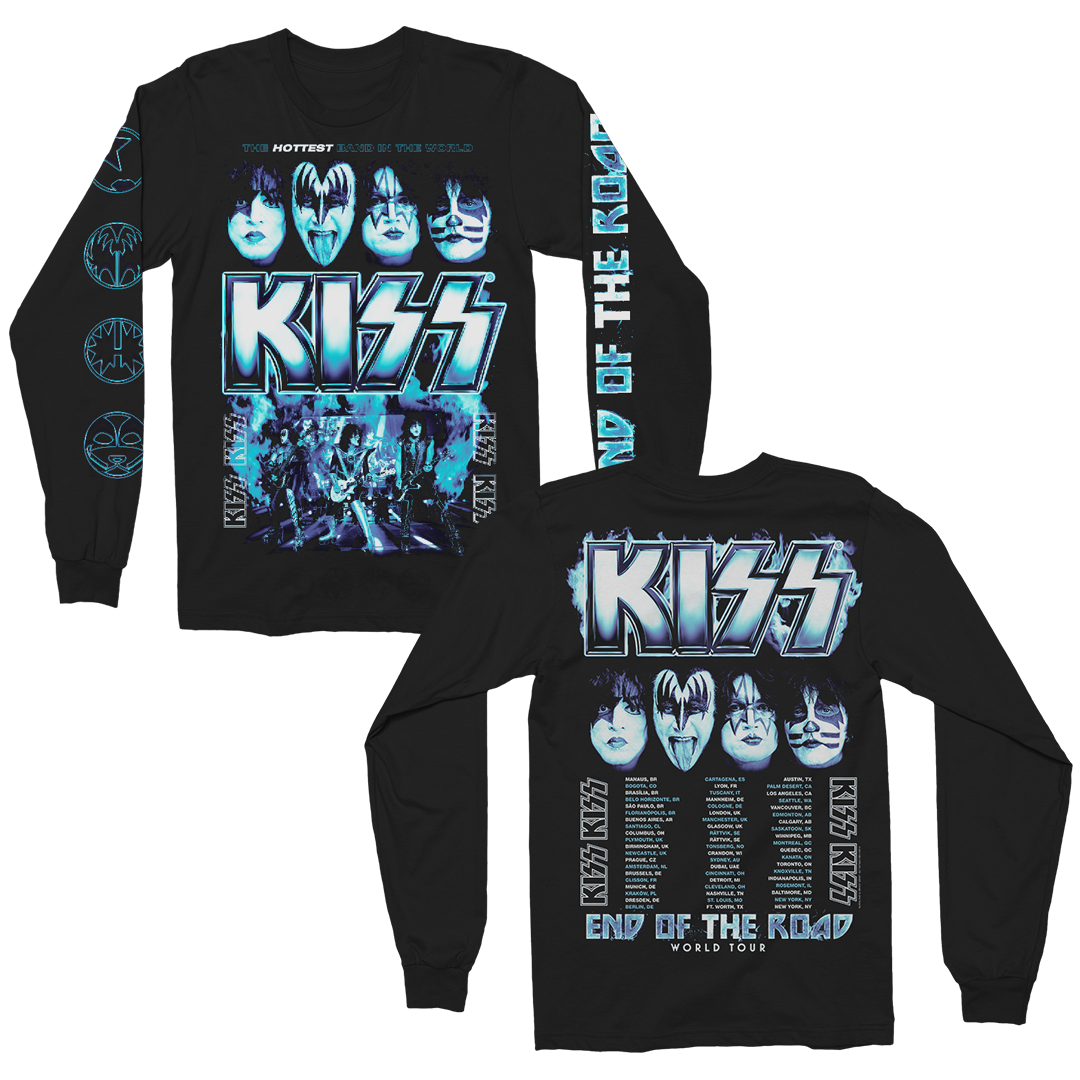 Kiss - Hottest Band Longsleeve