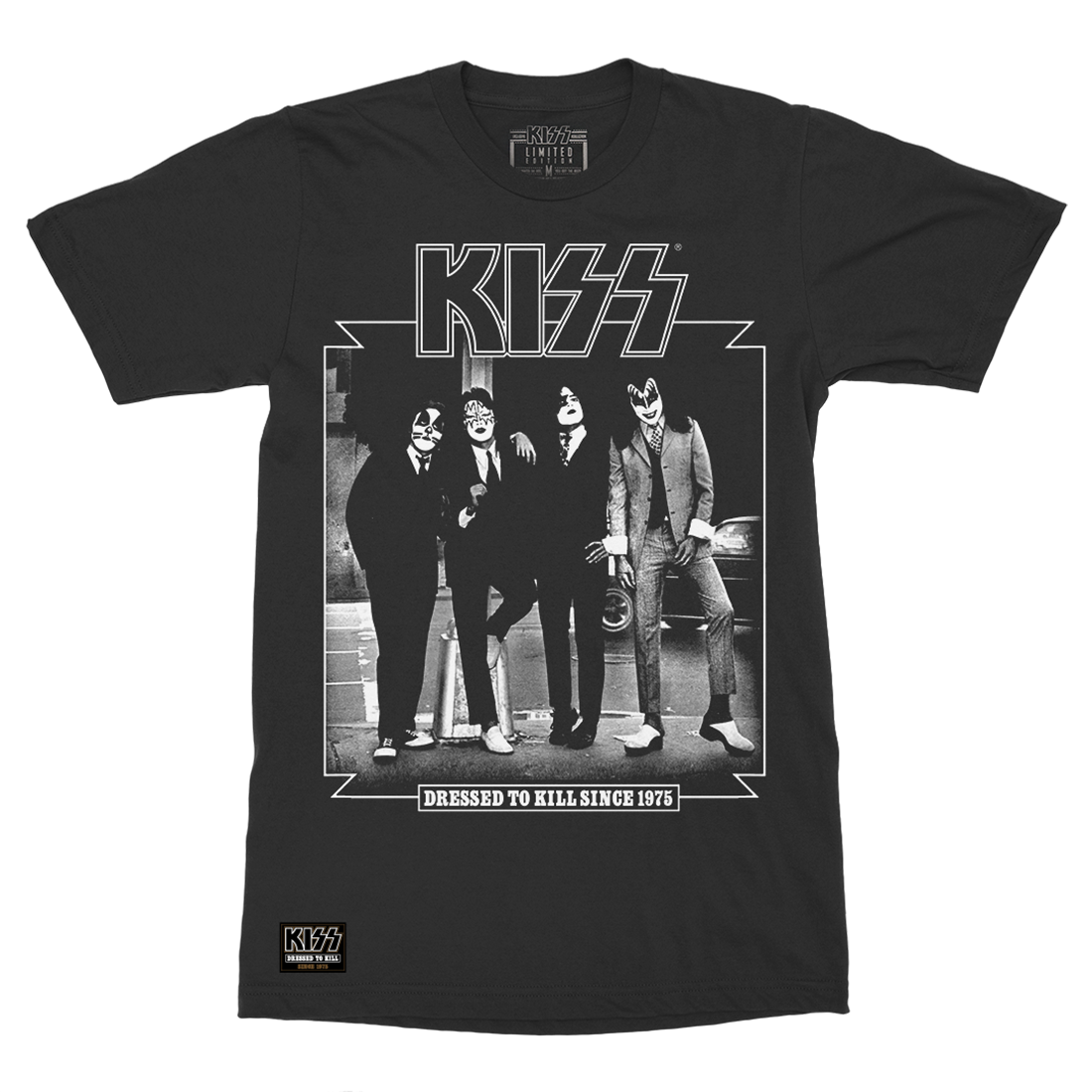Dressed To Kill Since 1975 T-Shirt - KISS UK
