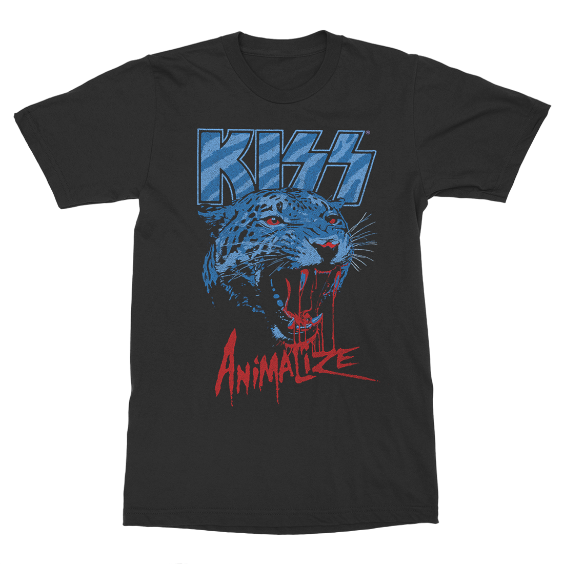 Animalize Tracklist T-Shirt - KISS UK