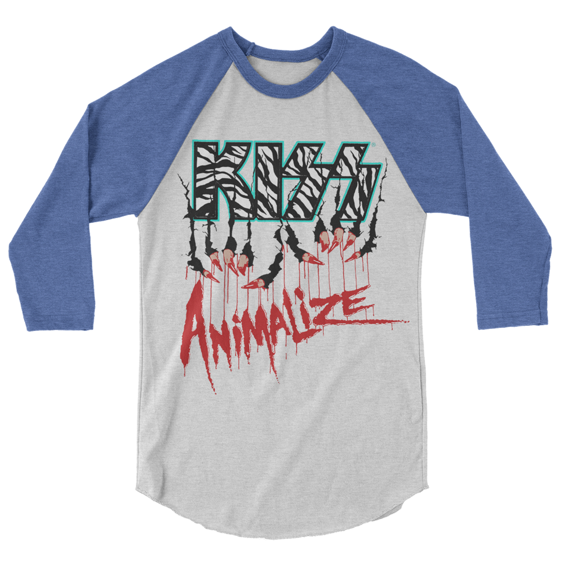 Kiss - Too Loud Raglan
