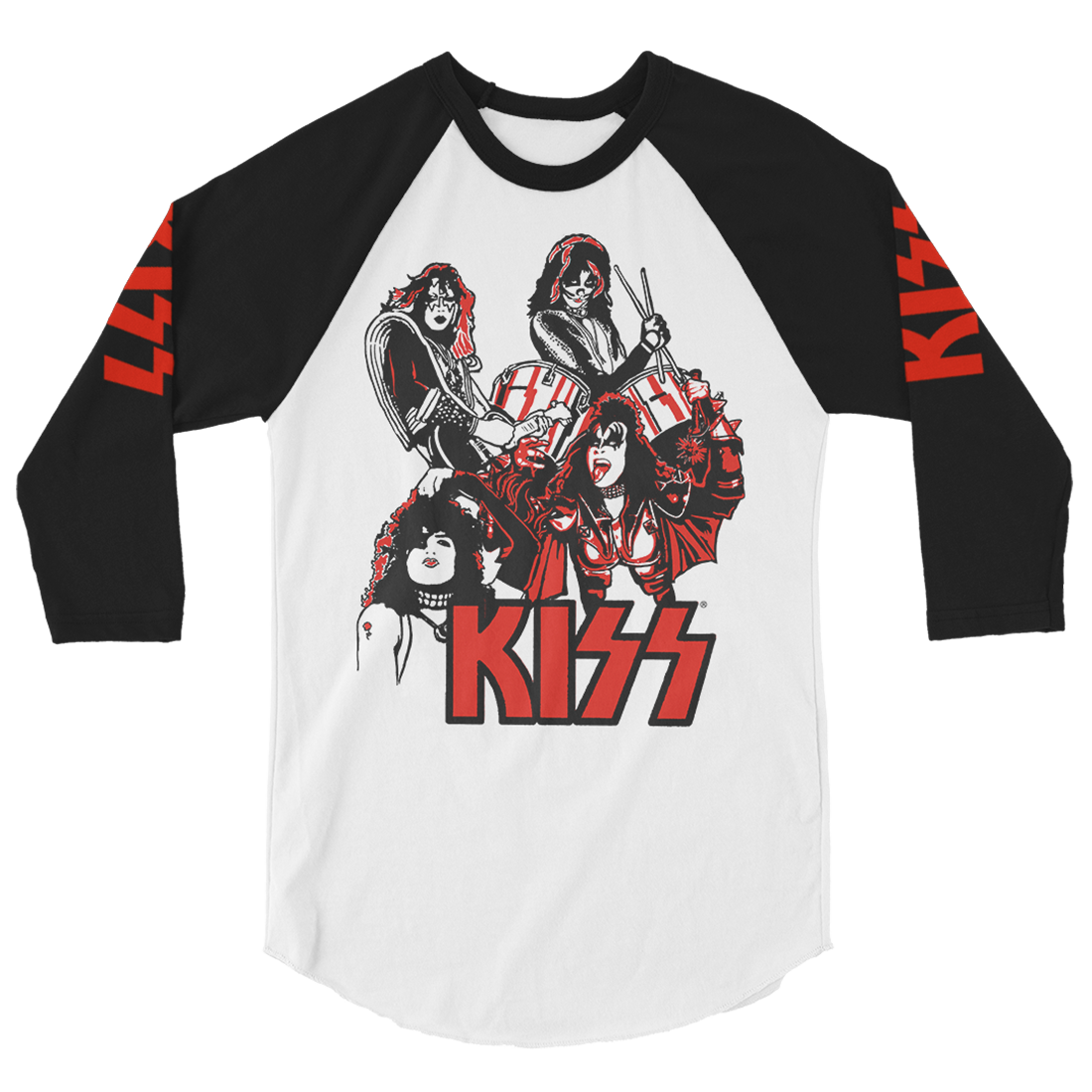 Kiss - Spirit of '76 Tour Raglan