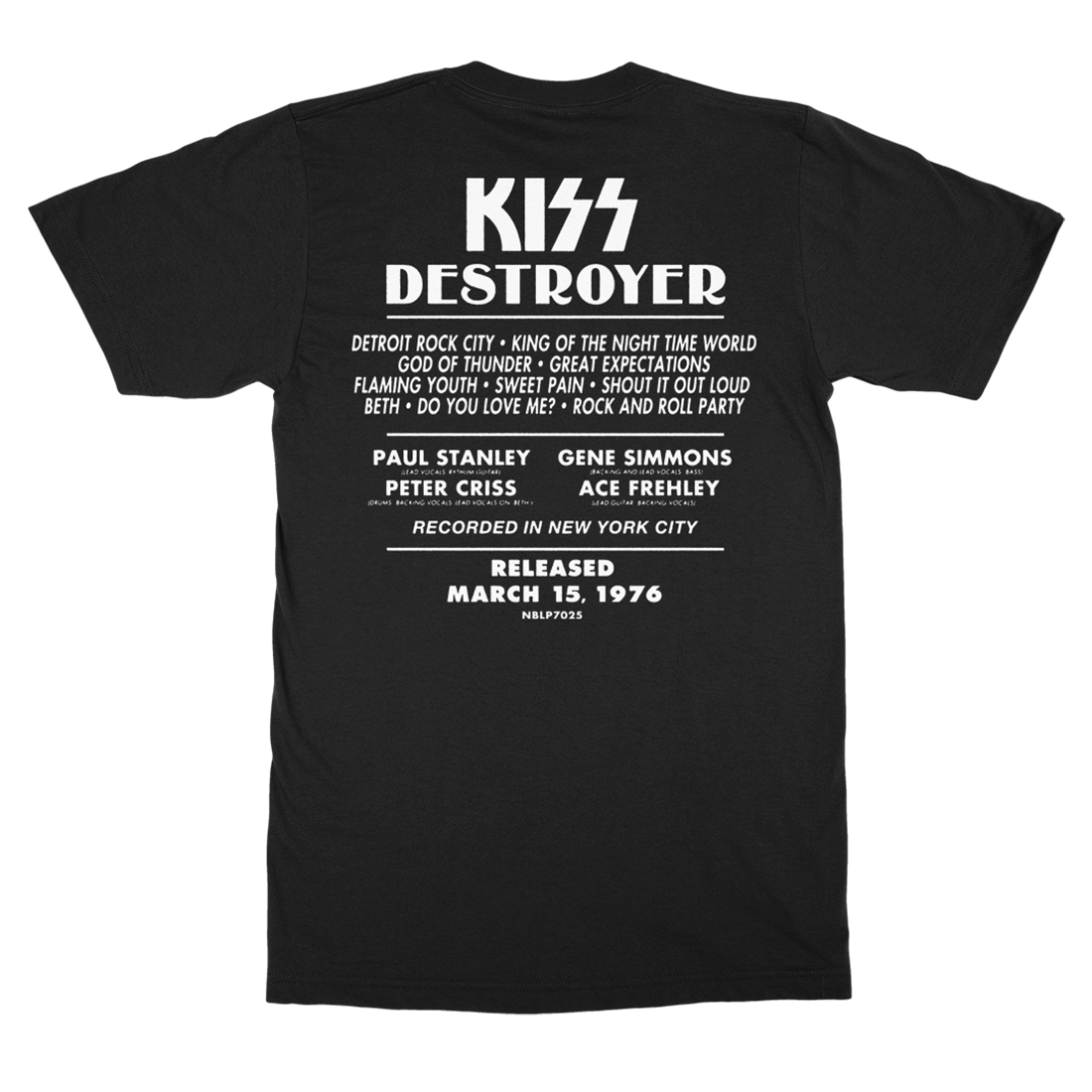 Kiss - Rock and Roll Party T-Shirt