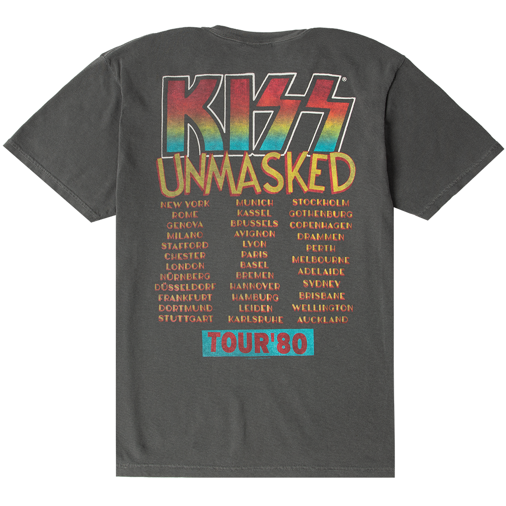 Kiss - Unmasked Tour 80 T-Shirt