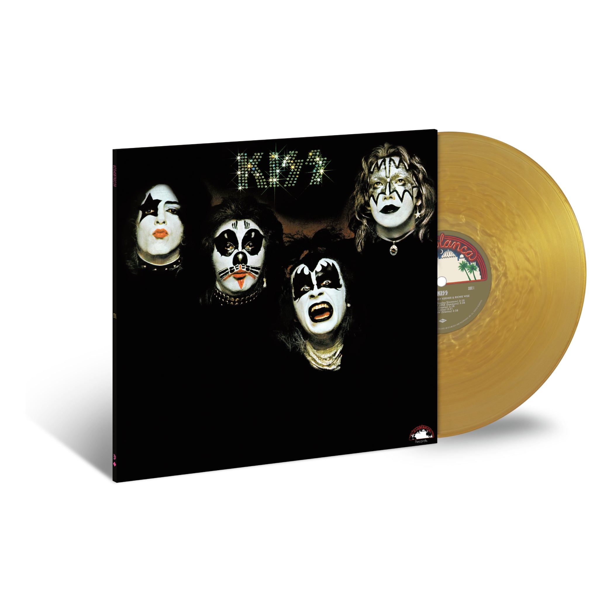 Kiss - KISS (50th Anniversary): Limited 'Gold Nugget' Colour Vinyl LP