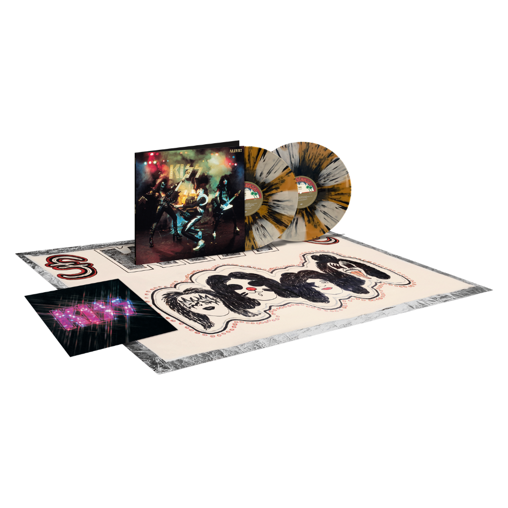 Alive! 2LP Premium Colour Vinyl - KISS UK