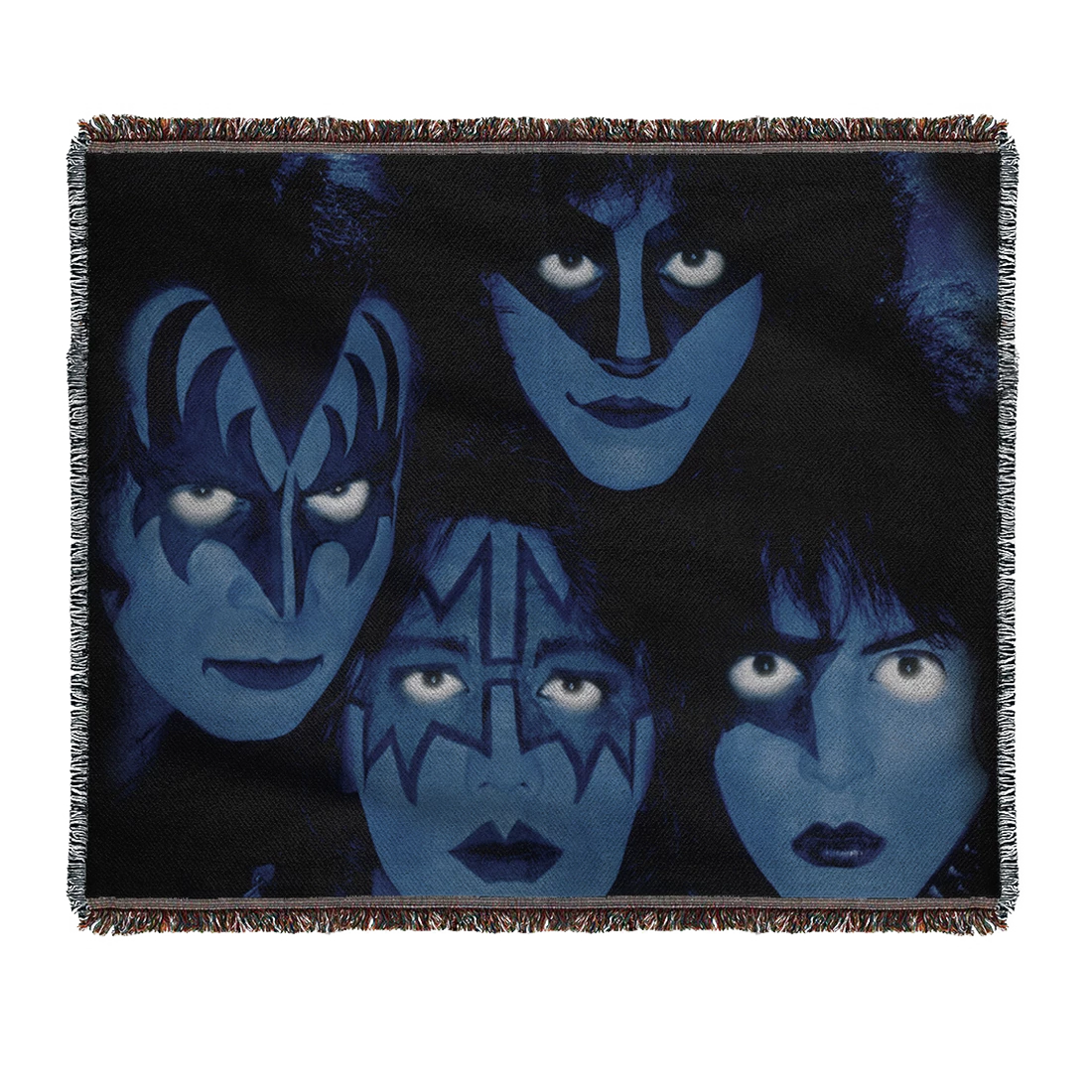 Creatures of the Night Woven Blanket - KISS UK