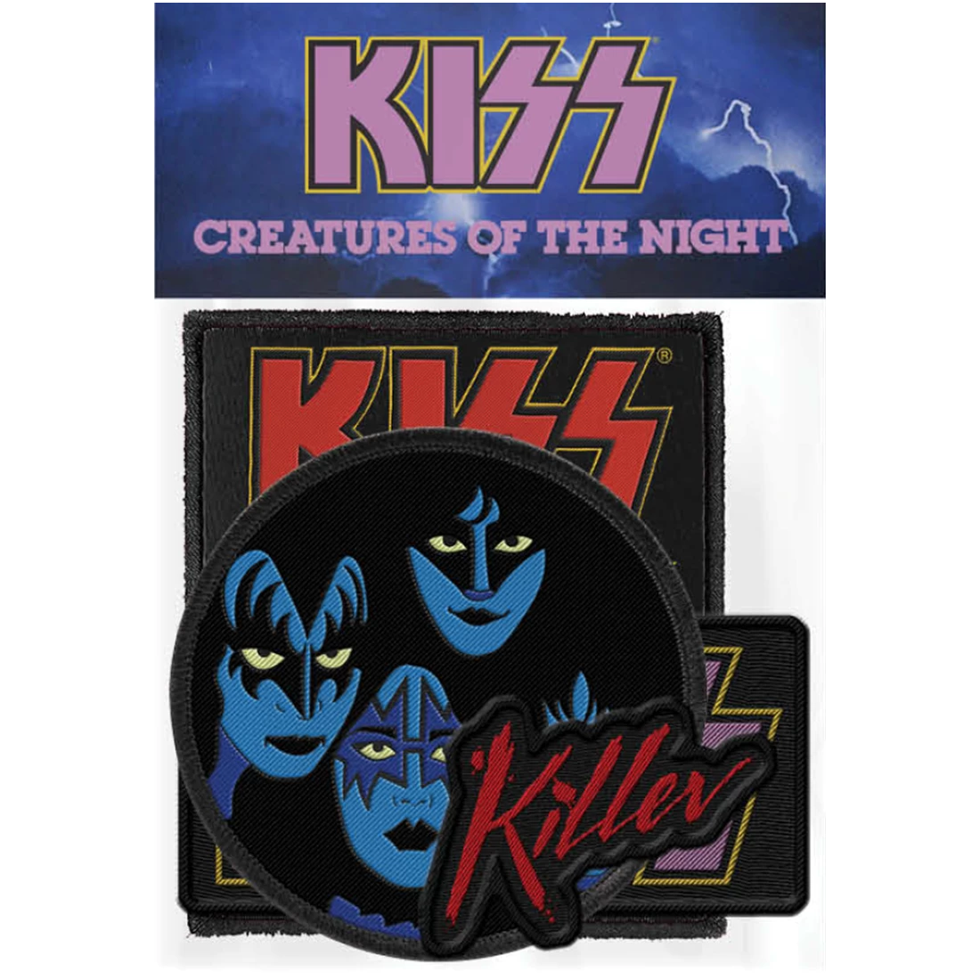 Kiss - Creatures of the Night Patch Set