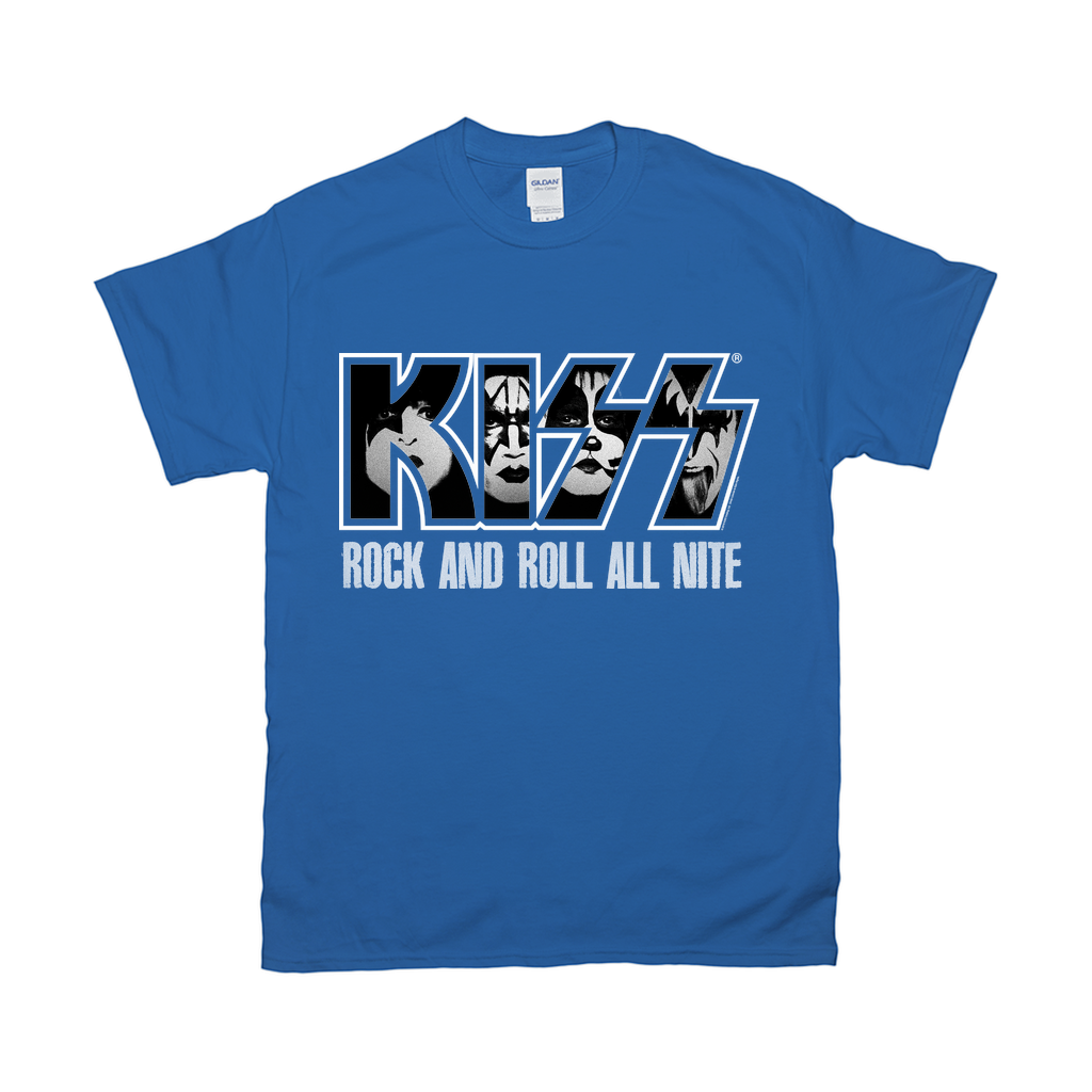 Kiss - All Nite T-Shirt Royal