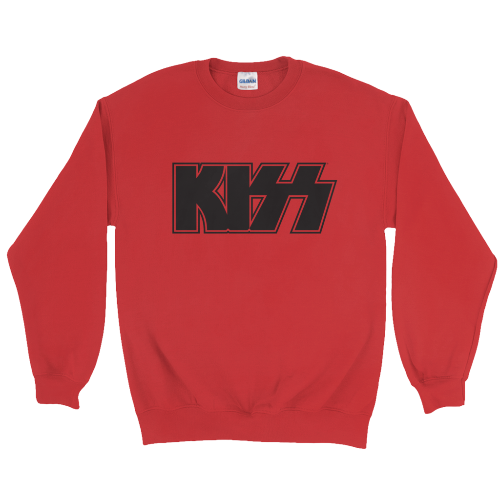 Kiss - KISS Crewneck Red