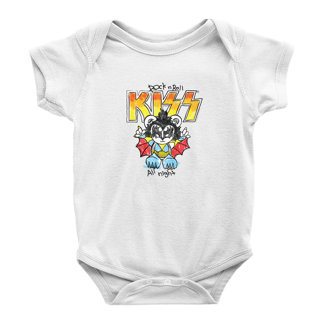 Kiss - Little Demon Onesie