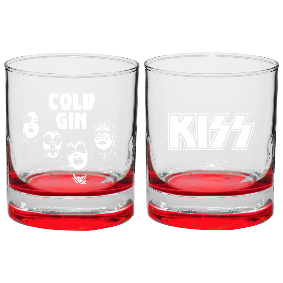 Kiss - Cold Gin Tumbler Glass