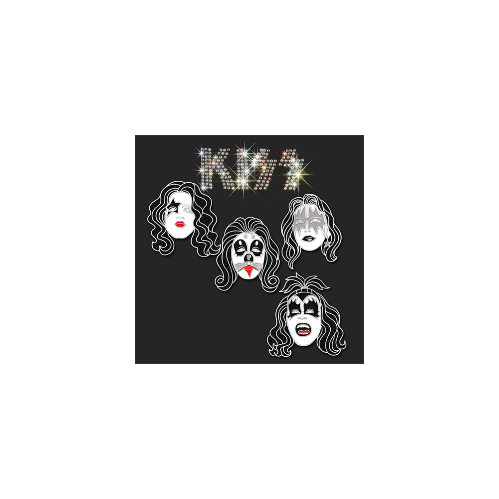 Kiss - KISS 50th Anniversary Enamel Pin Set