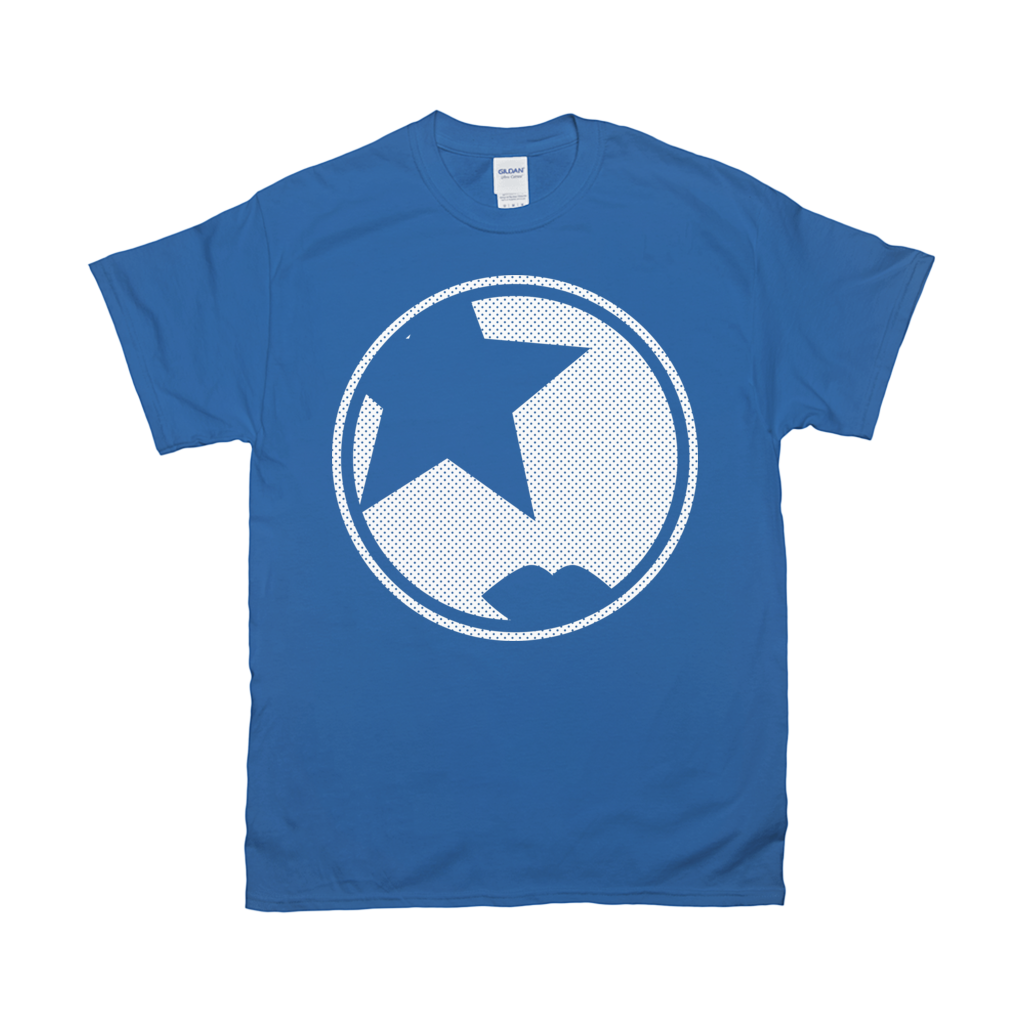 Kiss - Vocals T-Shirt Royal Blue