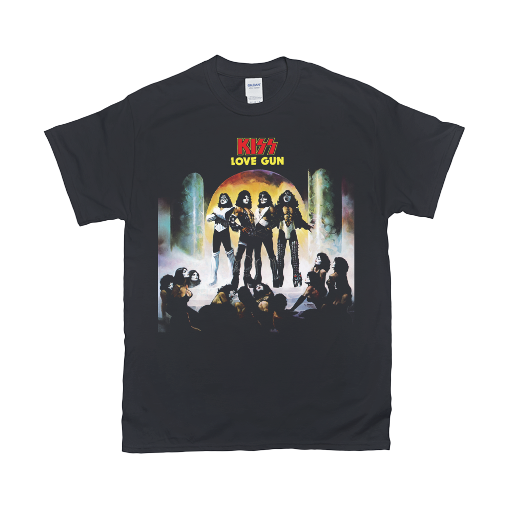 Kiss - 1977 Love Gun T-Shirt