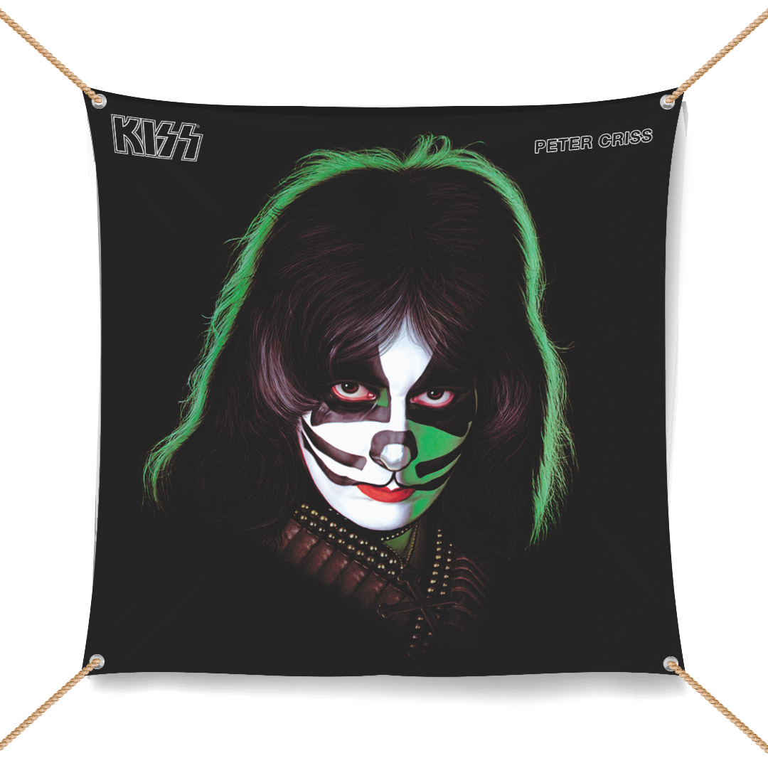 Kiss - Peter Criss Wall Flag