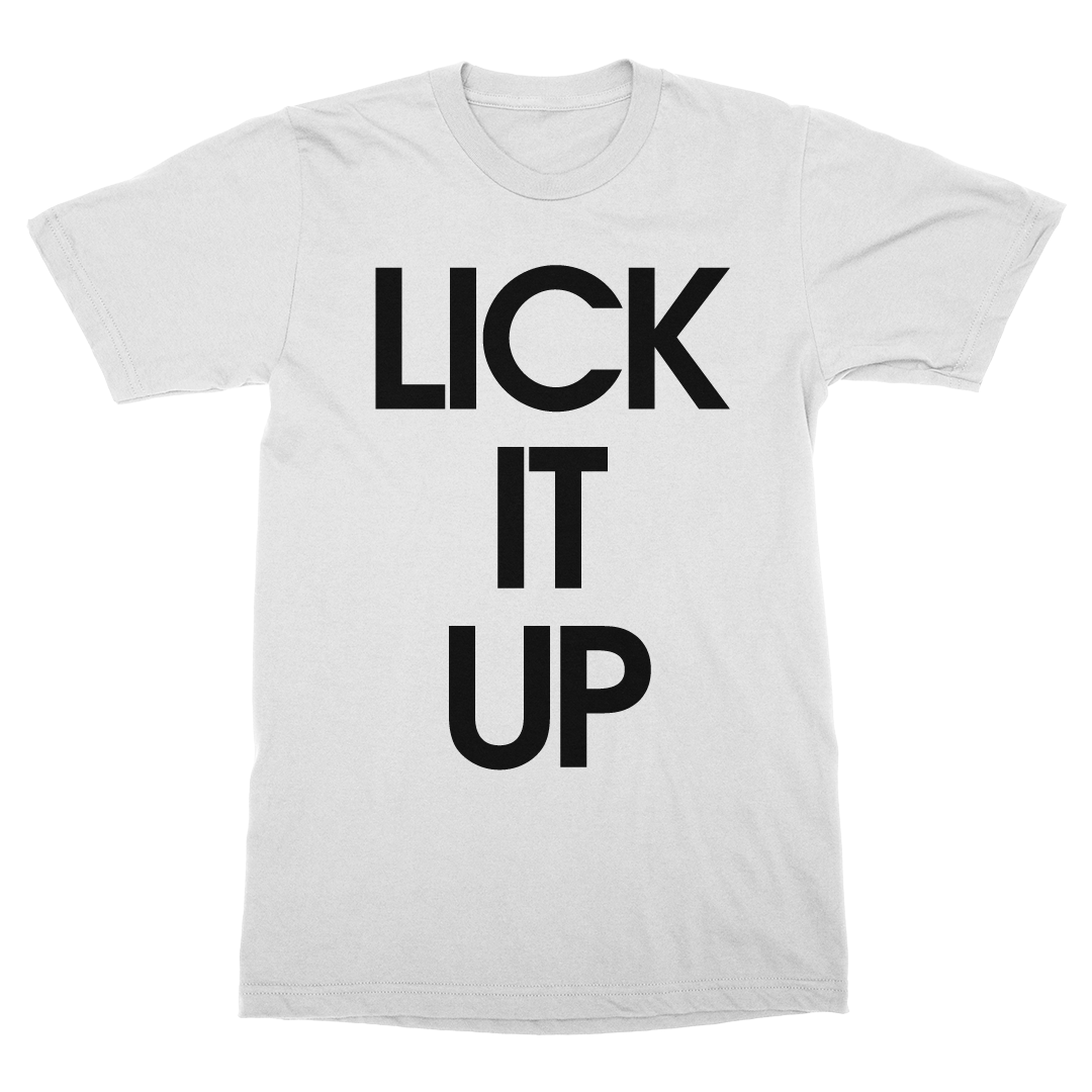Kiss - Lick It Up White T-Shirt