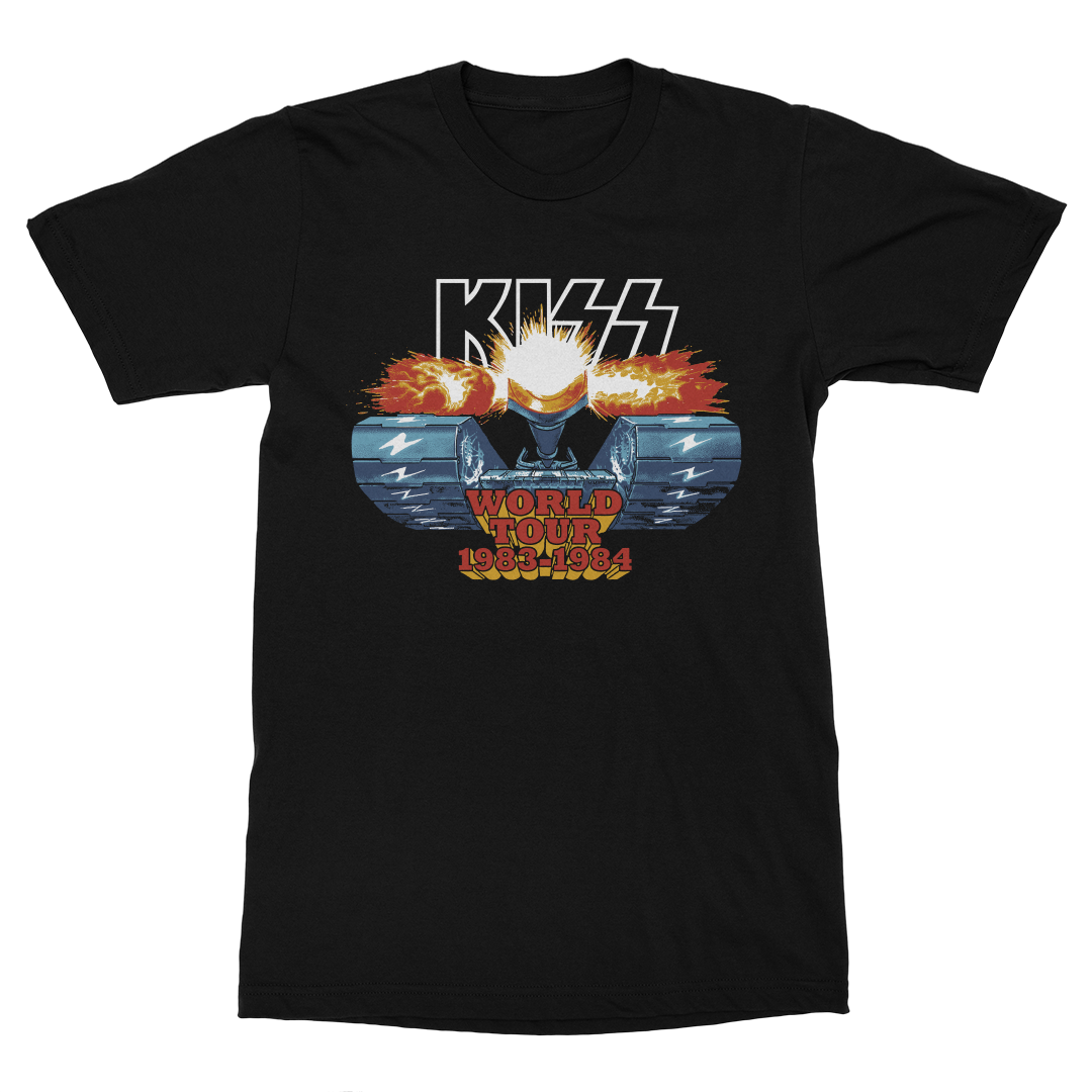 Kiss - Lick It Up World Tour T-Shirt