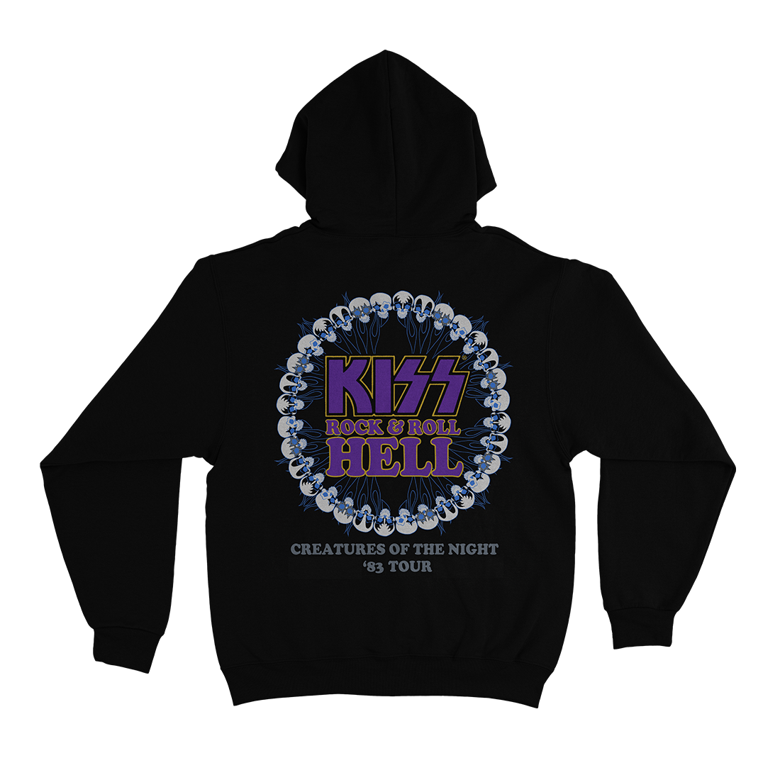 Kiss - Rock and Roll Hell Black Hoodie