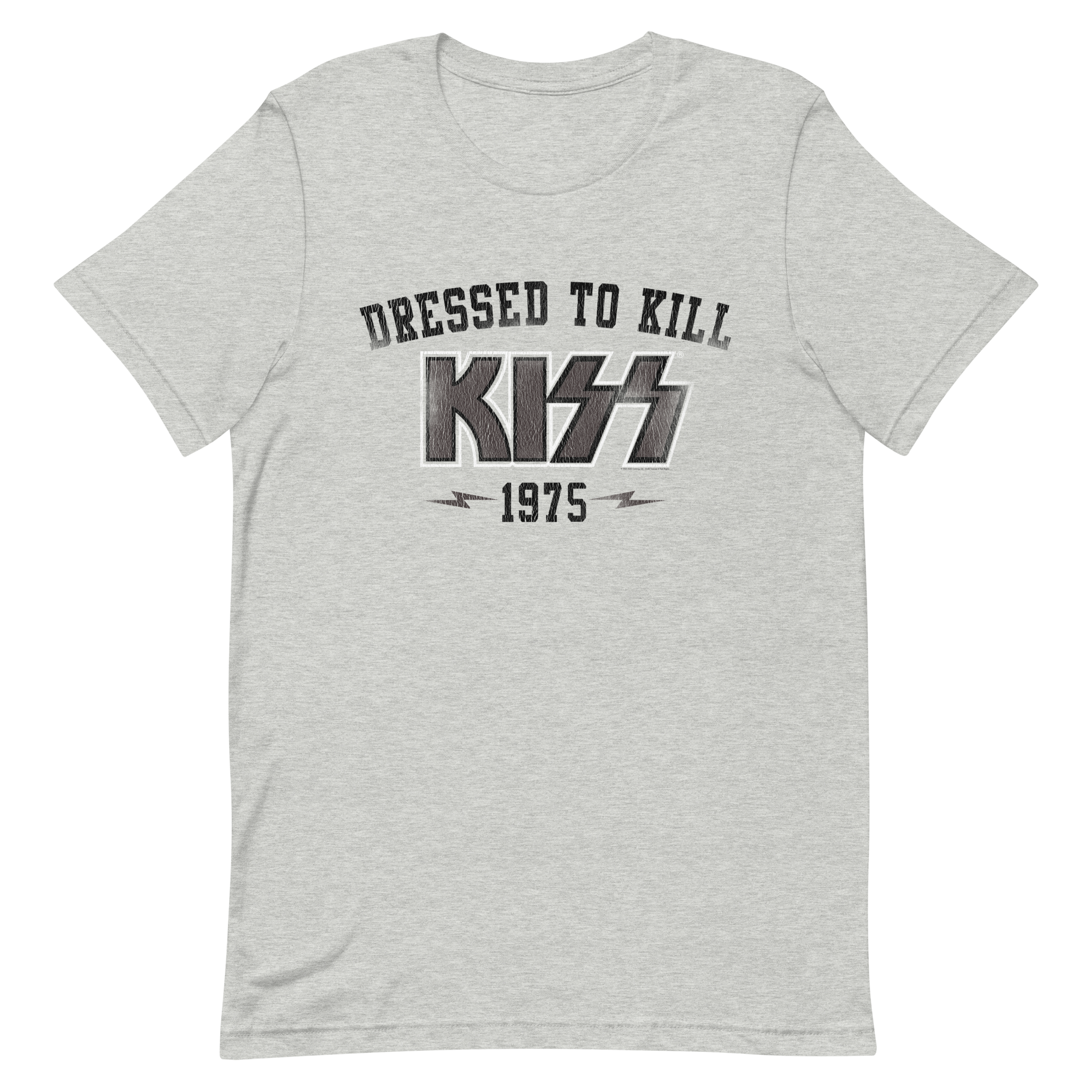 Kiss - Dressed To Kill '75 T-Shirt Sport Grey
