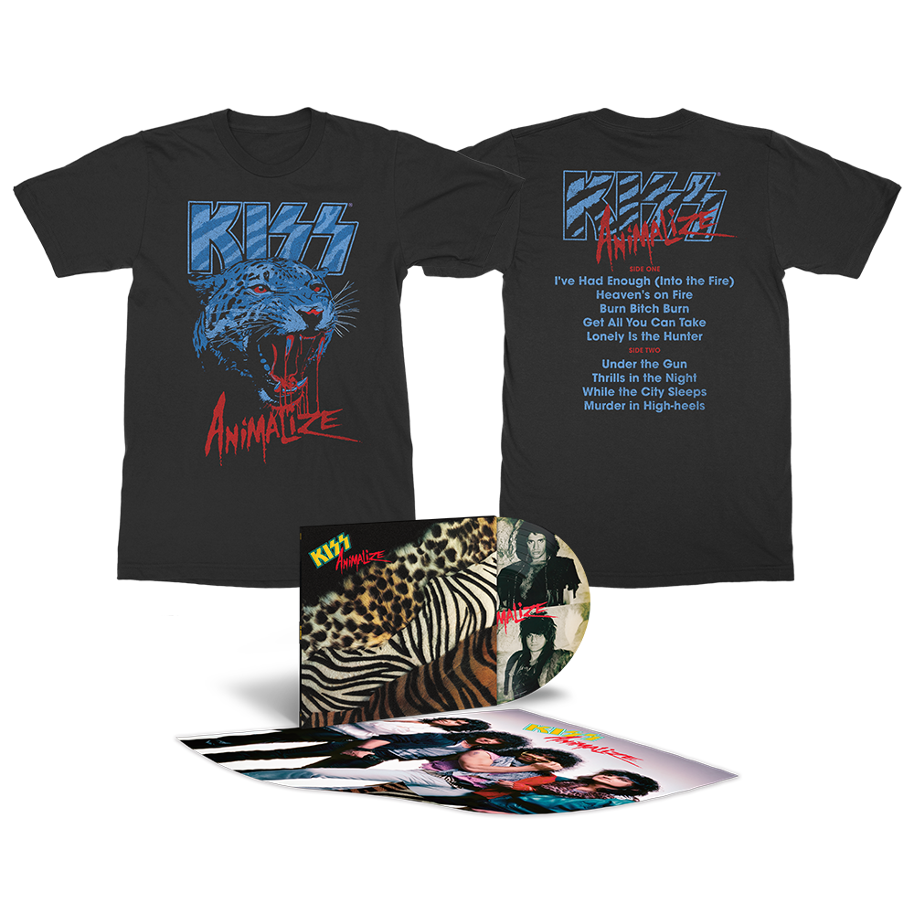 Animalize 40th Anniversary Picture Disc (Limited Edition) + Animalize Tracklist T-Shirt