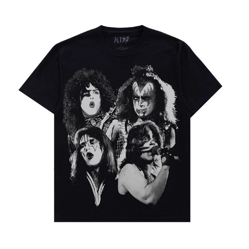 Kiss - GROUP BLOODY LOGO T-SHIRT