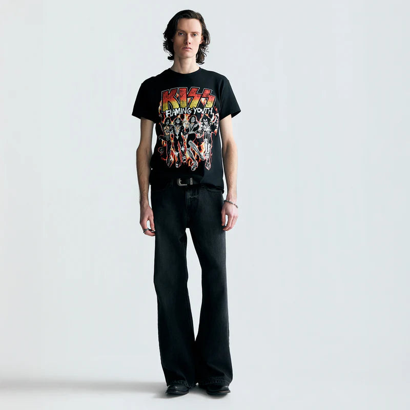 Flaming Youth / God Of Thunder 7” + Flaming Youth Single Cover T-Shirt Bundle