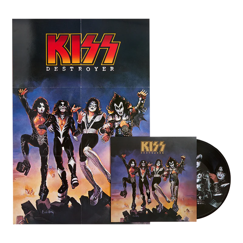 Destroyer 50th Anniversary Deluxe Picture Disc + Destroyer 50th Anniversary Track List T-Shirt