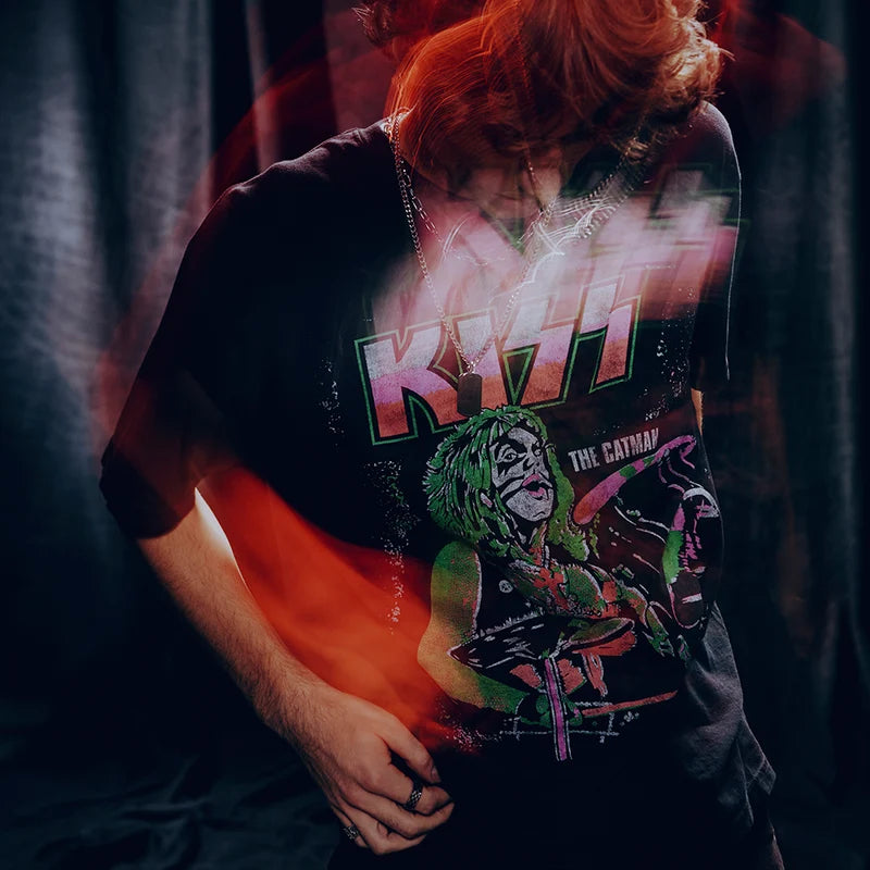 Kiss - THE CATMAN 70S T-SHIRT