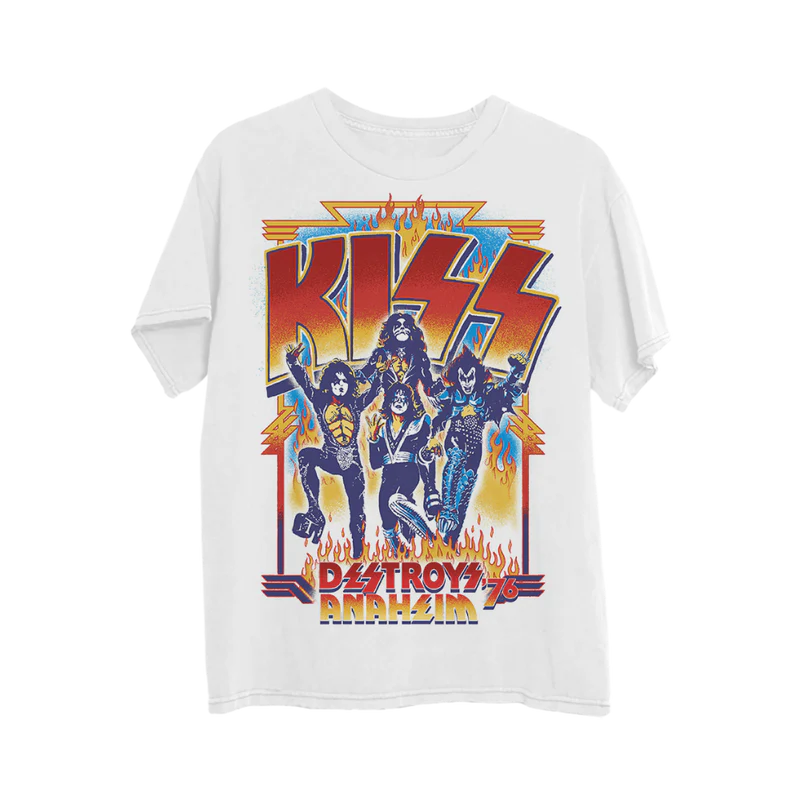 Kiss - Framed Destroys Anaheim T-Shirt
