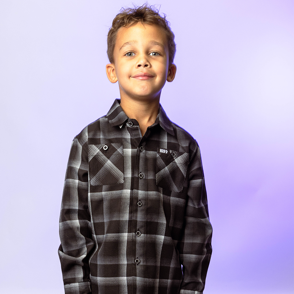 Kiss - KISS X Dixxon Dressed to Kill Kids Flannel