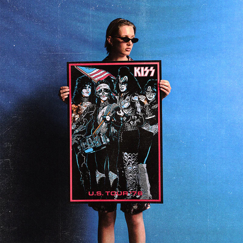Kiss - The Spirit of '76 Blacklight Screenprinted Serigraph Poster