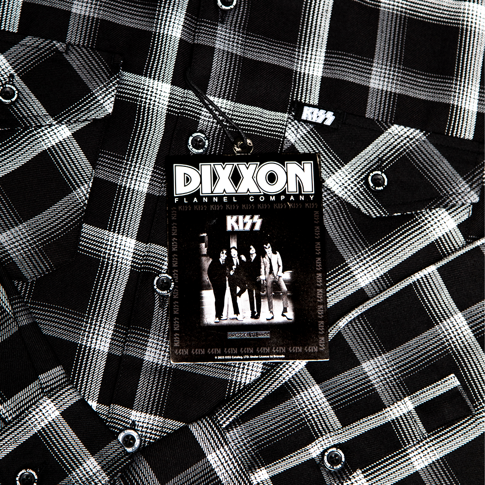 Kiss - KISS x DIXXON - Dressed to Kill Flannel