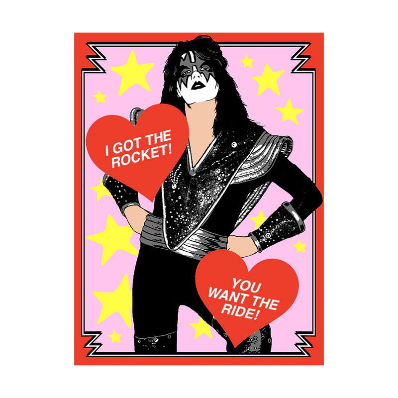 Kiss - BANG! Valentines Day Card Set