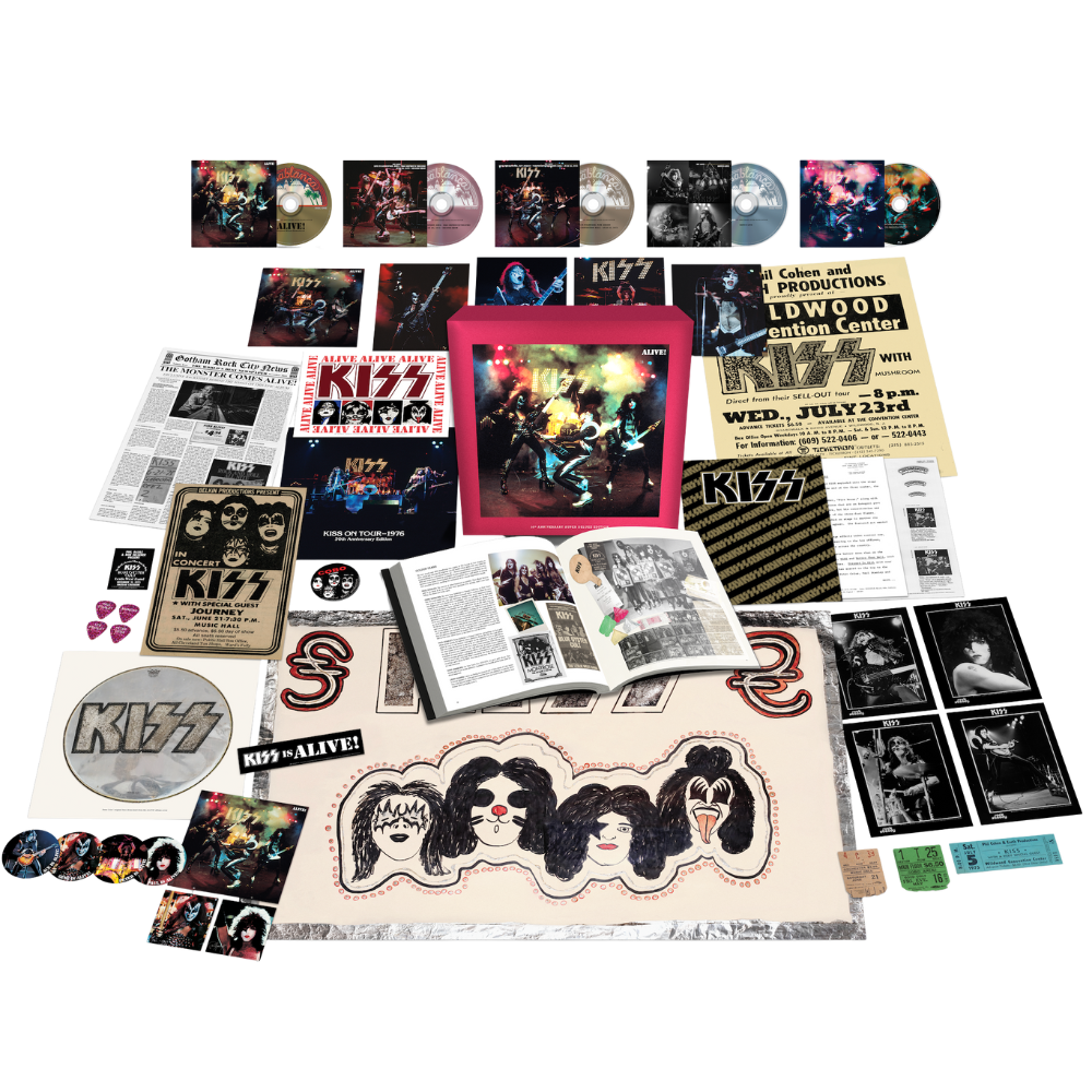 Kiss - Alive! Super Deluxe 4CD + Blu-ray Audio 