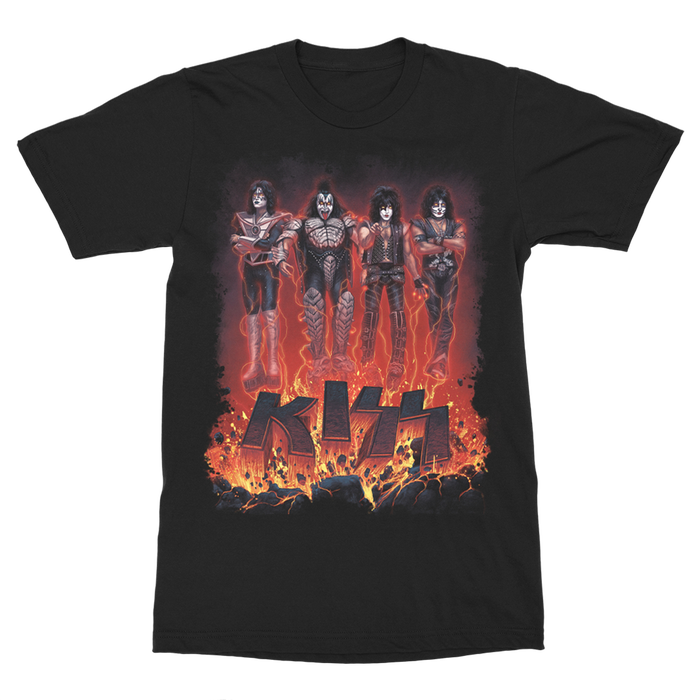 Kiss - Conjuring Flames T-Shirt