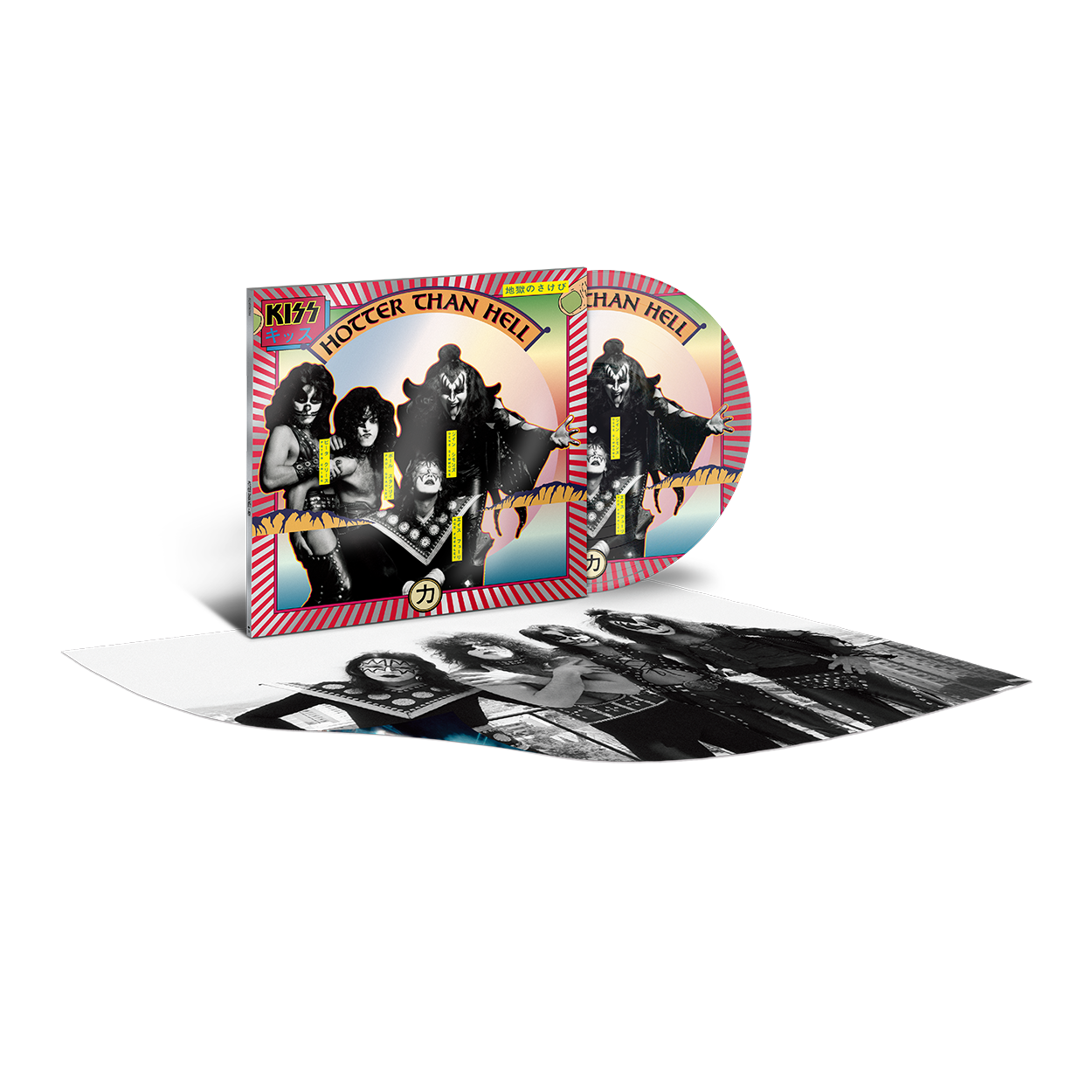 Hotter Than Hell 50th Anniversary Deluxe Picture Disc (Limited Edition) + Hot Hot Hotter Than Hell T-Shirt