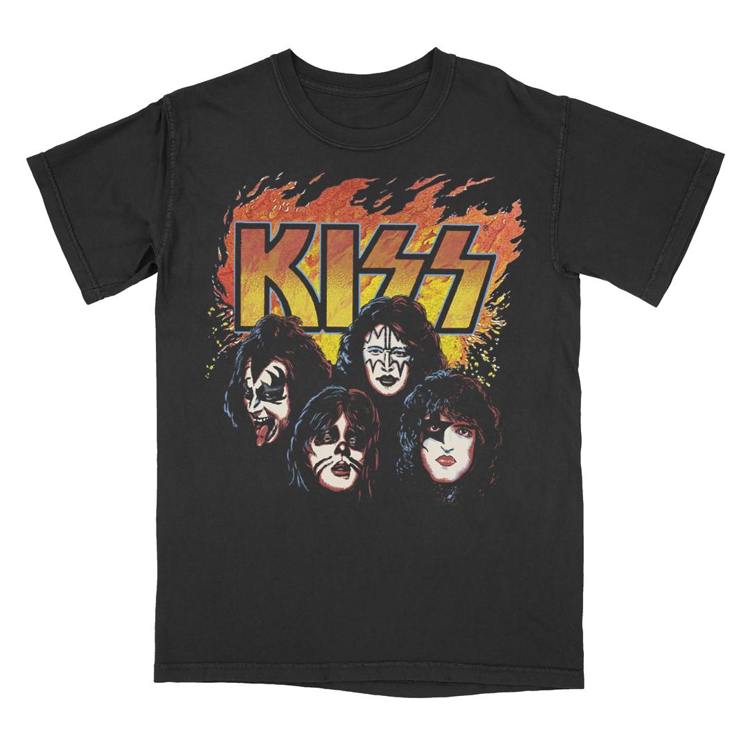 Kiss - Hot Hot Hotter Than Hell T-Shirt