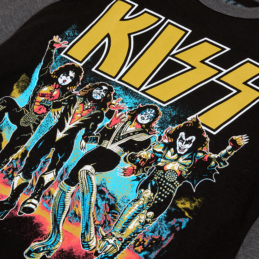 Kiss - Destroyer 50th Anniversary Raglan