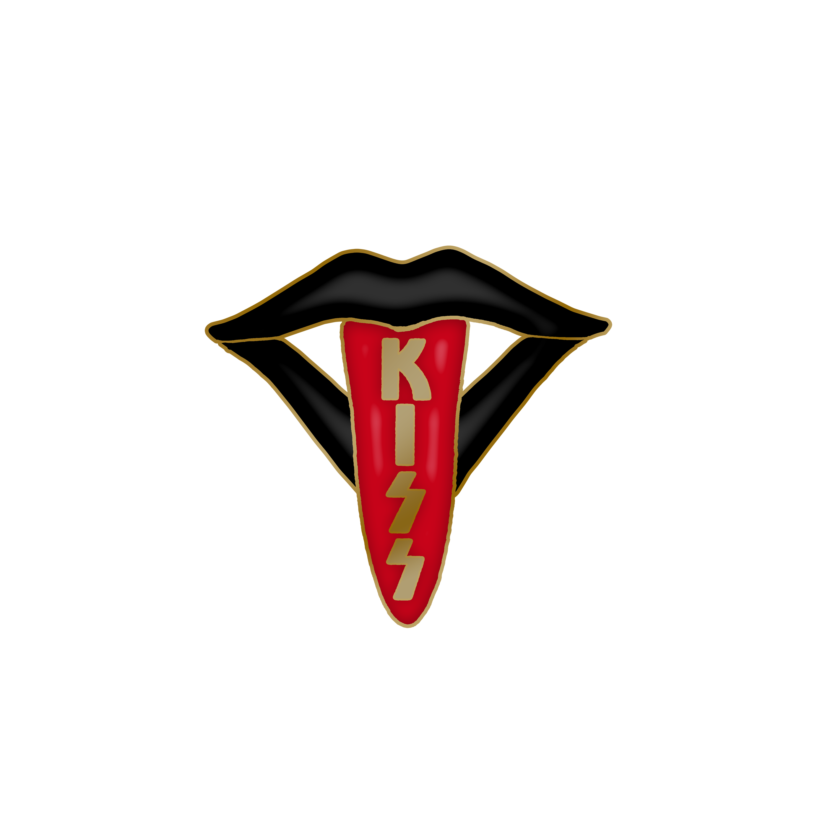 Kiss - Lick It Up Pin