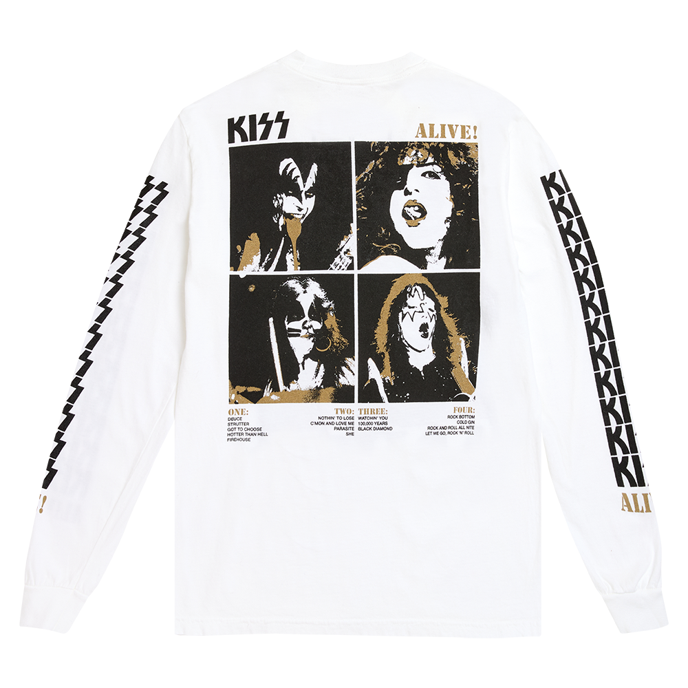 Kiss - ALIVE! 50th Anniversary Long Sleeve