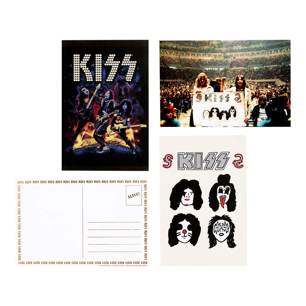 Kiss - ALIVE! Postcard Set