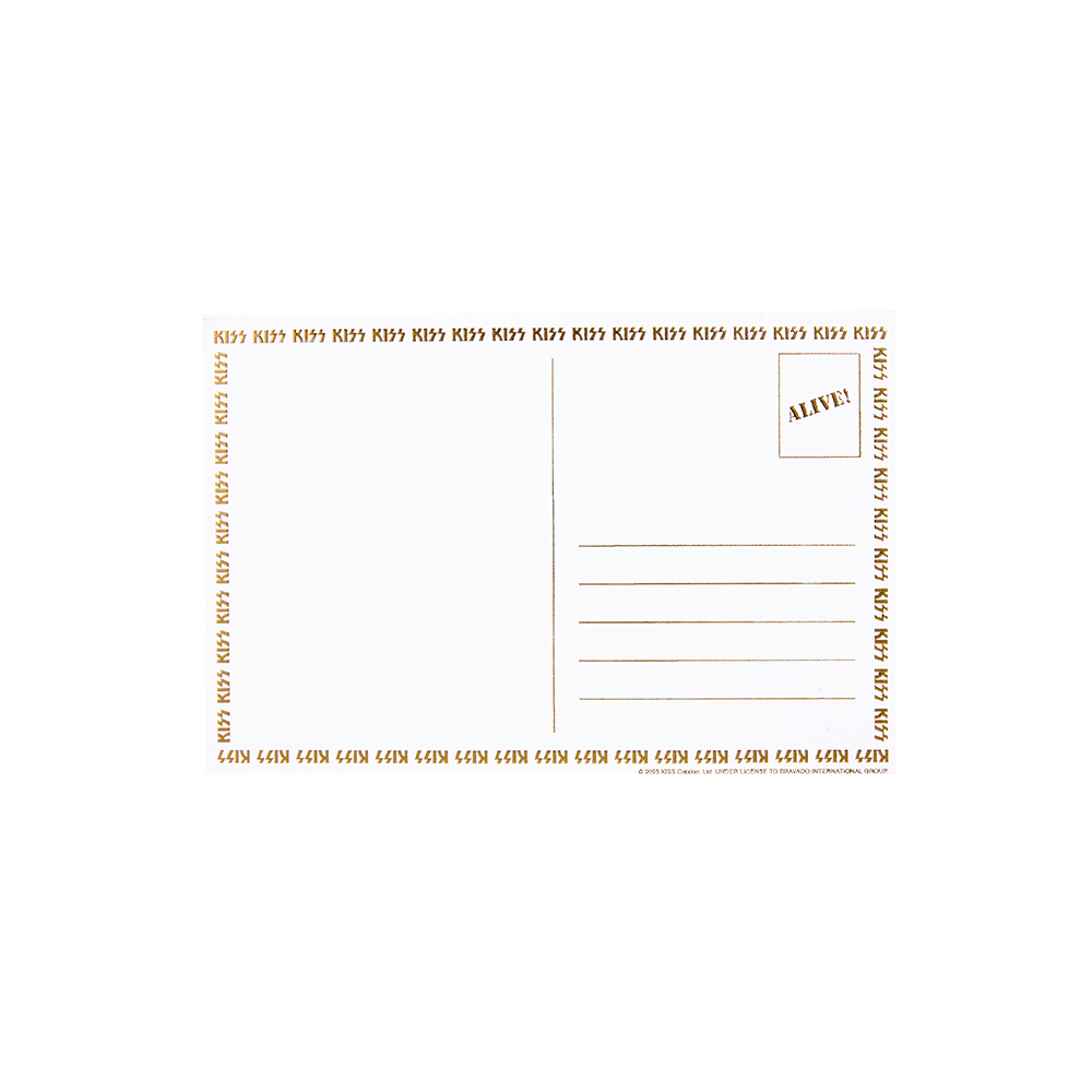 Kiss - ALIVE! Postcard Set