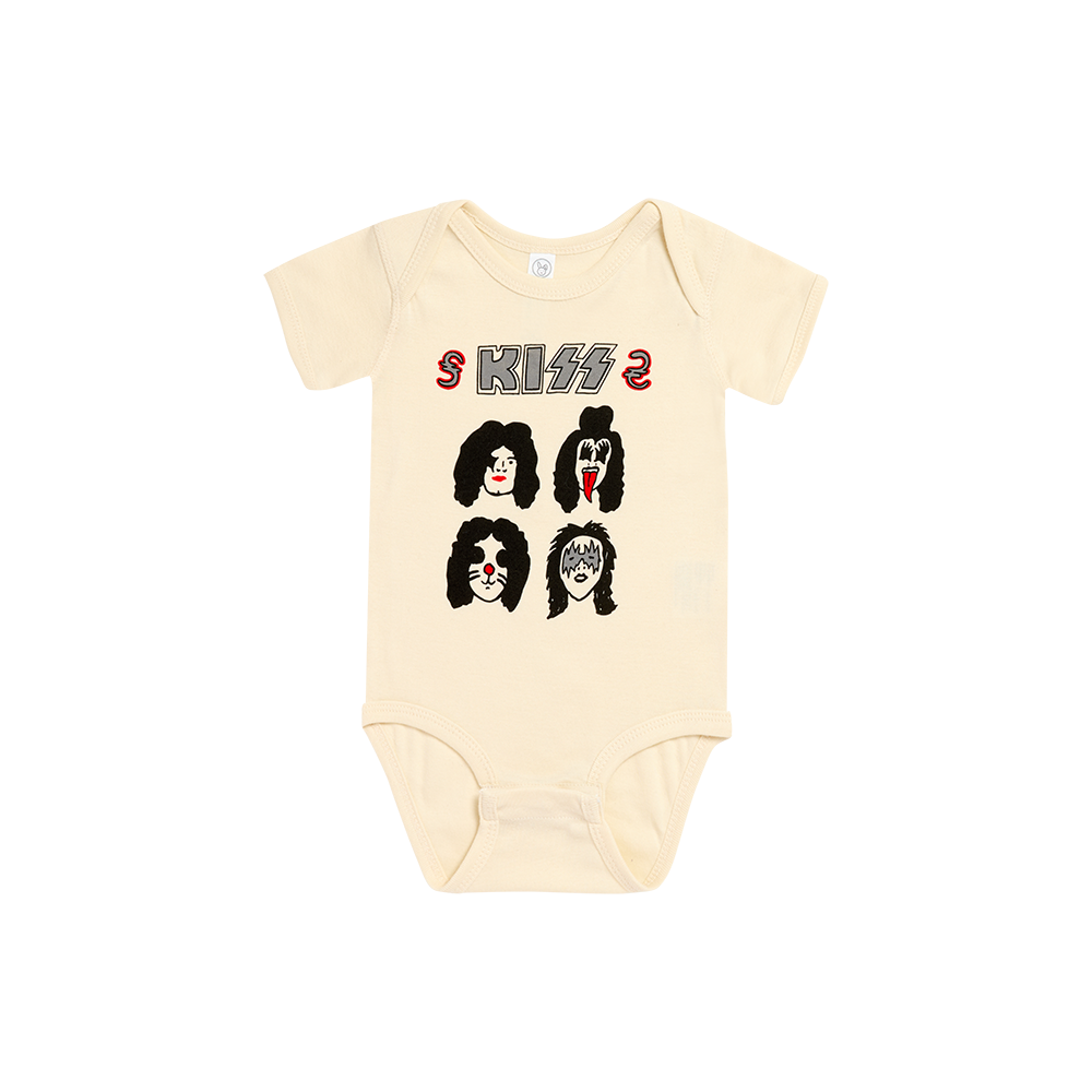 Kiss - Back Cover Onesie