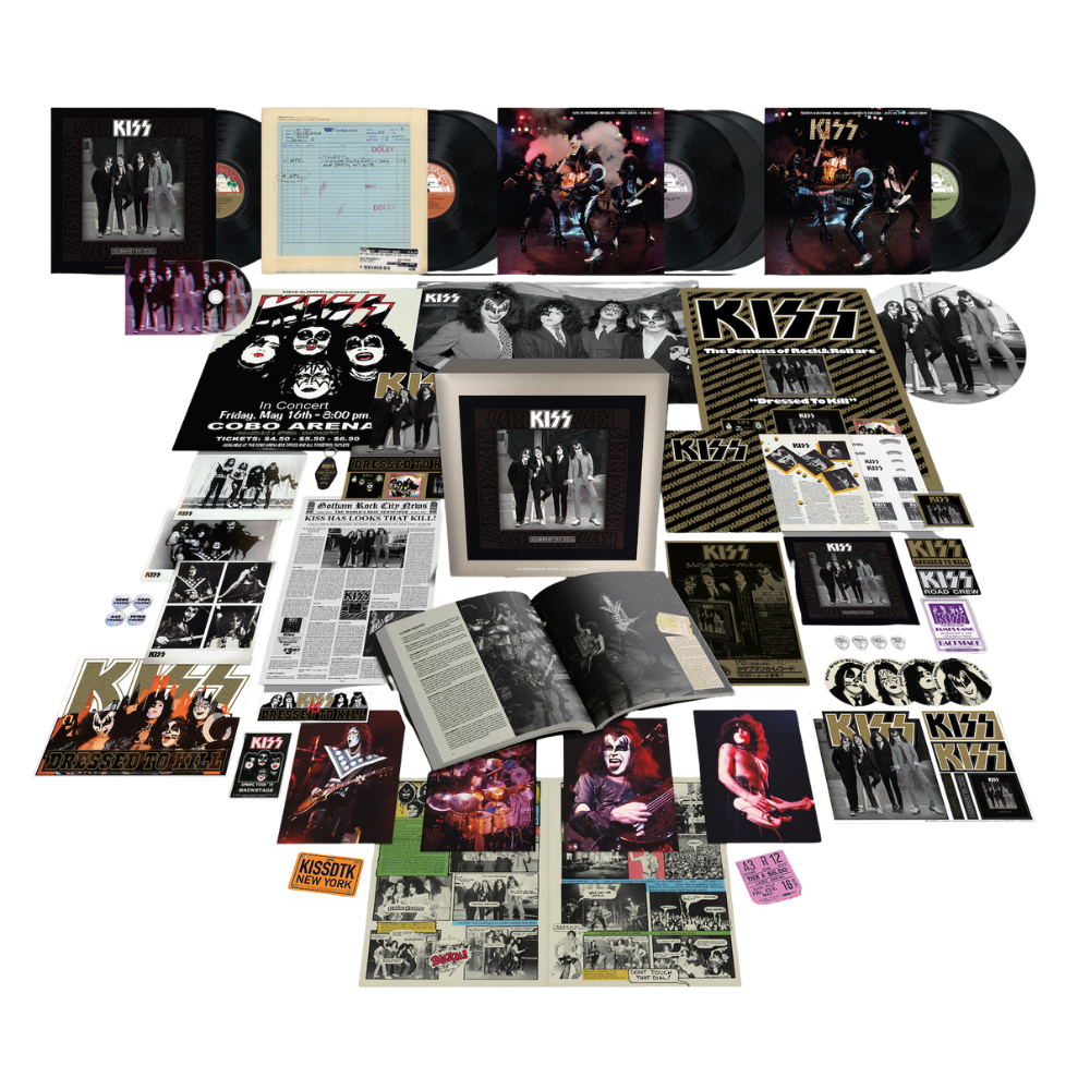 Kiss - Dressed To Kill - 50th ANNIVERSARY Edition: 8LP/Blu-Ray