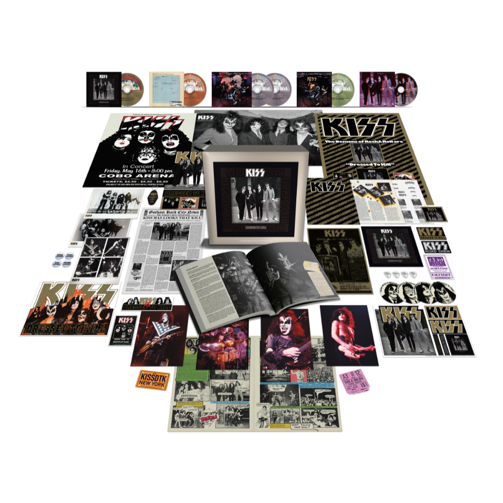 Kiss - Dressed To Kill - 50th ANNIVERSARY Edition: 5CD/Blu-Ray