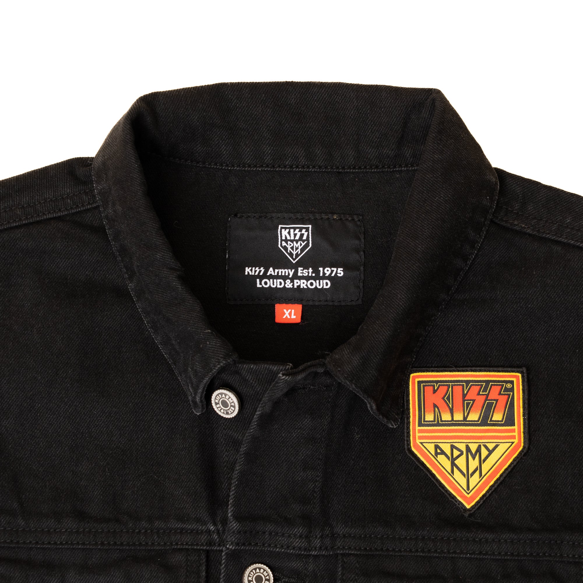 Kiss - Official KISS Army Denim Jacket
