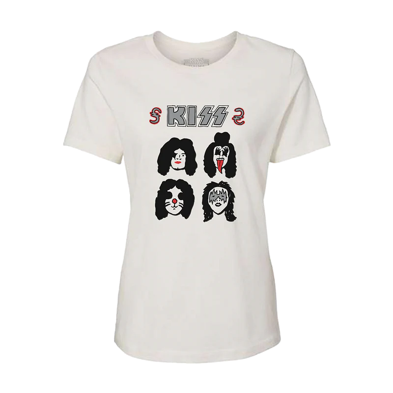 Kiss - Back Cover Women's T-Shirt