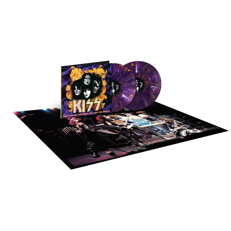 Kiss - You Wanted The Best, You Got The Best!! (30th Anniversary) Purple Fire 2LP